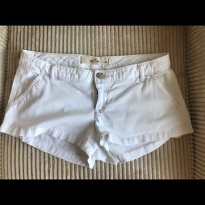 Holister White Shorts 7
